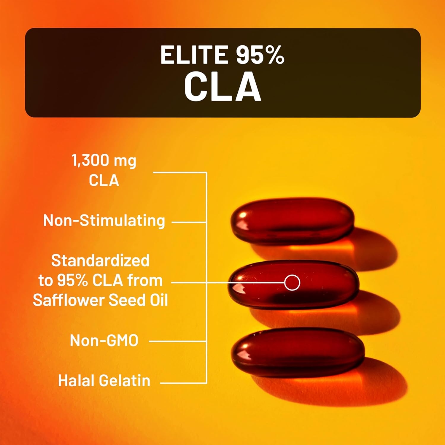 image:imageNatureWise CLA 1250 Conjugated Linoleic Acid Supplement for Women and Men Not Stimulating Supports Healthy Weight Fitness Goals NonGMO Gluten Free 90 Softgels1Month SupplyECLA 1300