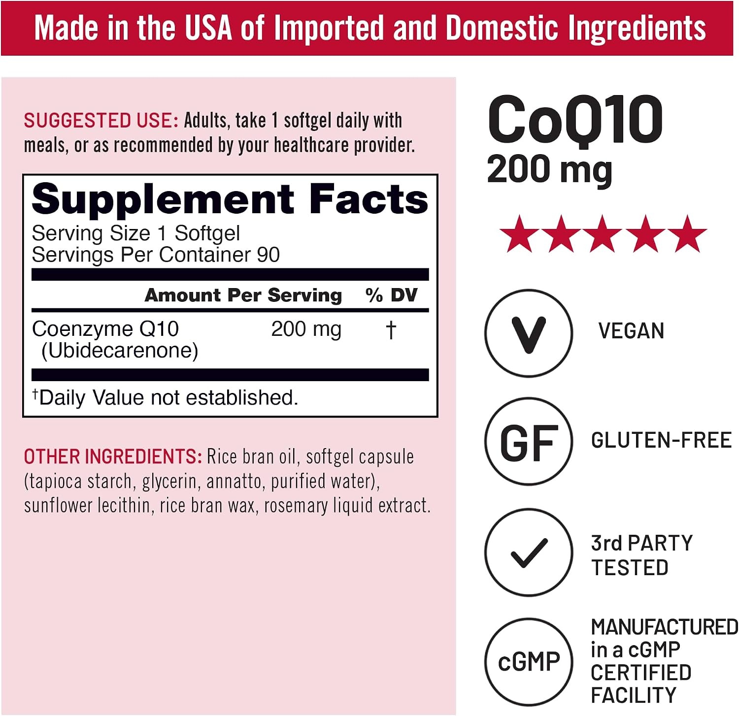image:imageNatureWise CoQ10 100mg Black Pepper Softgels High Absorption Coenzyme Q10 Black Pepper Antioxidant for Heart Health Cellular Energy Vegan NonGMO GlutenFree 30 Count30Day Supply90 Count Pack of 1