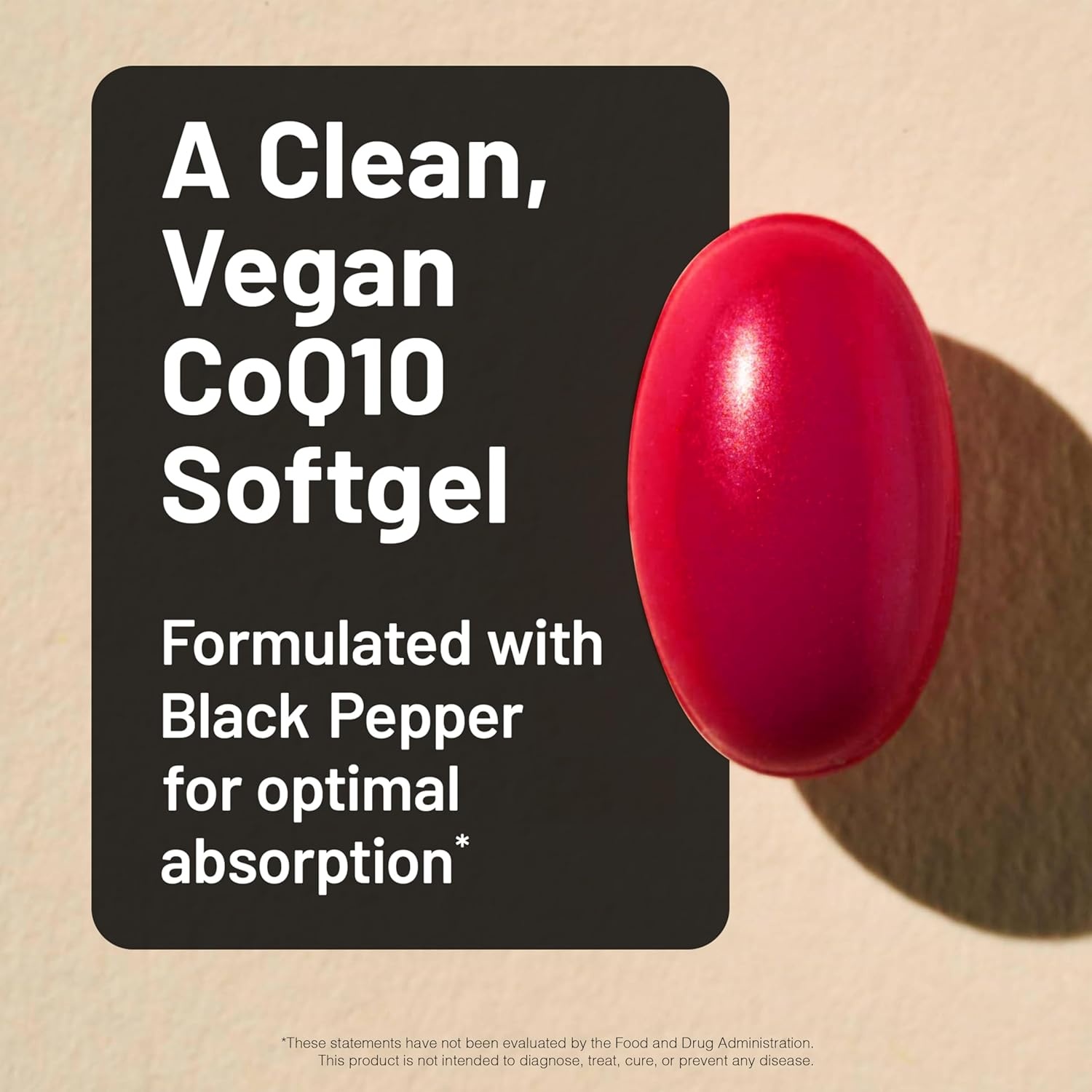 image:imageNatureWise CoQ10 100mg Black Pepper Softgels High Absorption Coenzyme Q10 Black Pepper Antioxidant for Heart Health Cellular Energy Vegan NonGMO GlutenFree 30 Count30Day Supply90 Count Pack of 1