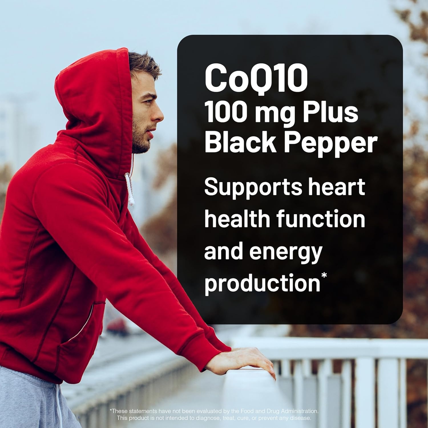 image:imageNatureWise CoQ10 100mg Black Pepper Softgels High Absorption Coenzyme Q10 Black Pepper Antioxidant for Heart Health Cellular Energy Vegan NonGMO GlutenFree 30 Count30Day Supply200 Count Pack of 1
