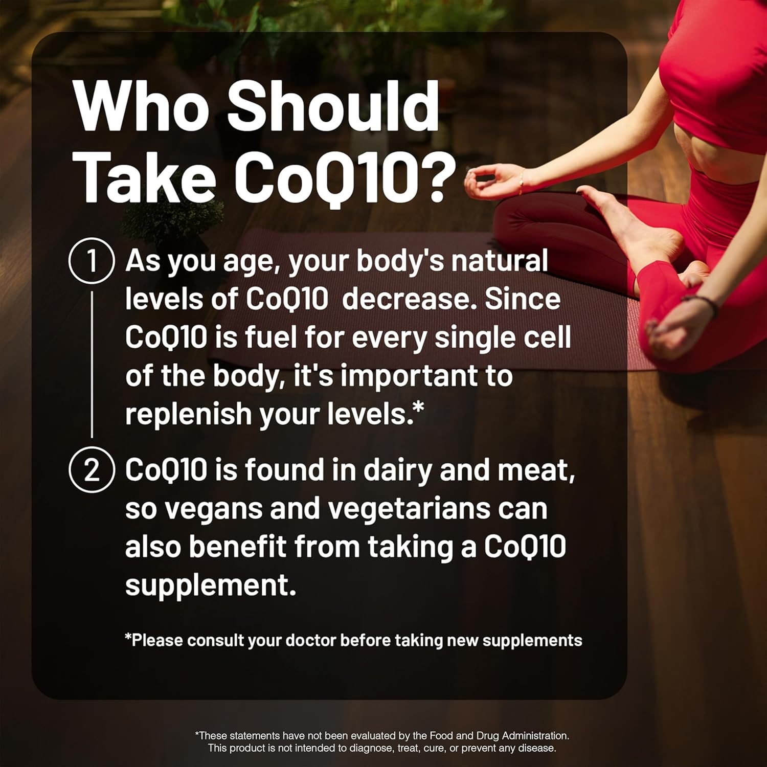 image:imageNatureWise CoQ10 100mg Black Pepper Softgels High Absorption Coenzyme Q10 Black Pepper Antioxidant for Heart Health Cellular Energy Vegan NonGMO GlutenFree 30 Count30Day Supply200 Count Pack of 1