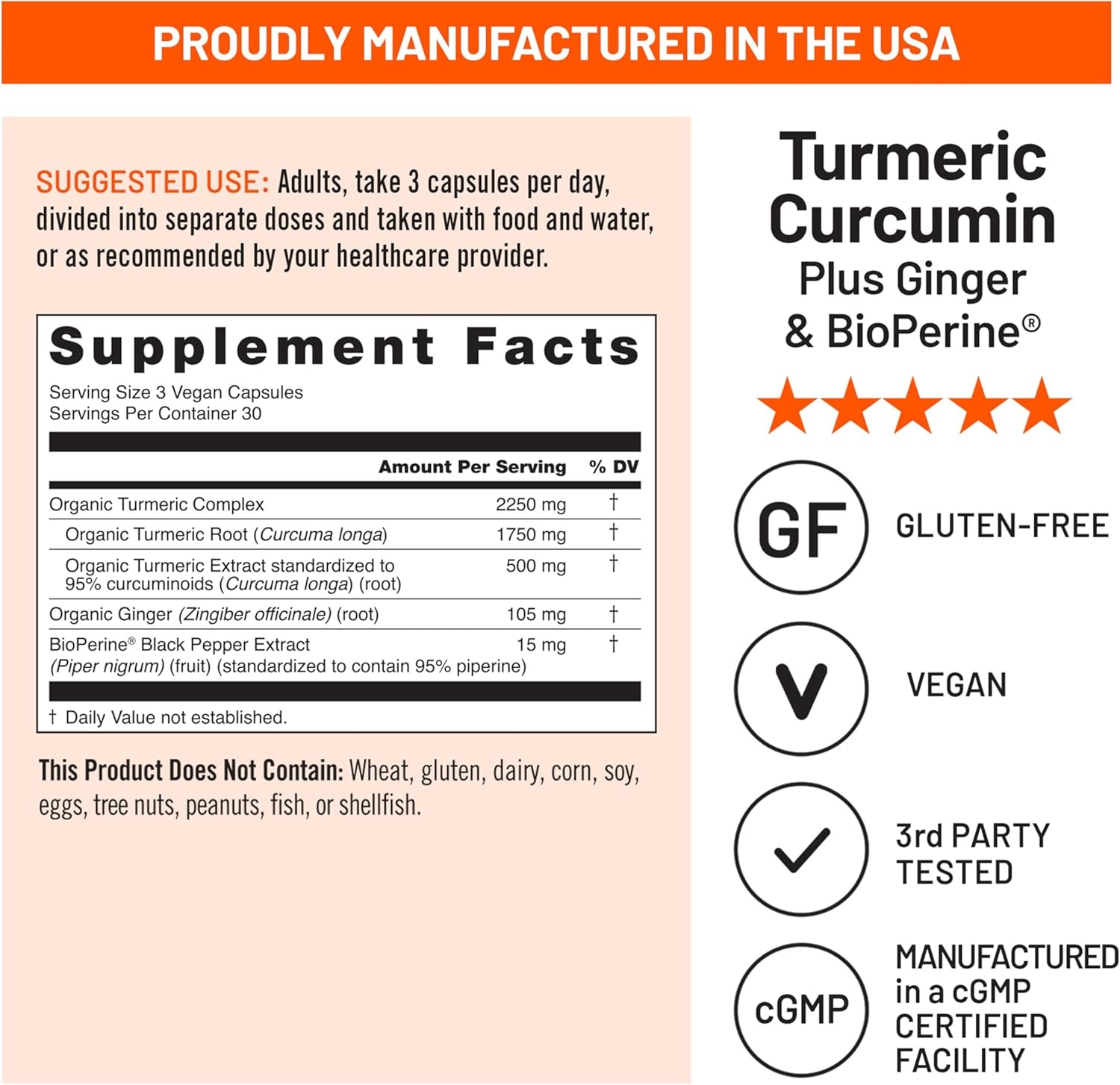 image:imageNatureWise Curcumin Turmeric 2250mg Advanced Absorption from 95 Curcuminoids amp BioPerine Black Pepper Extract Daily Joint and Immune Health Support Vegan 180 Count60Day Supply90 Count Pack of 1