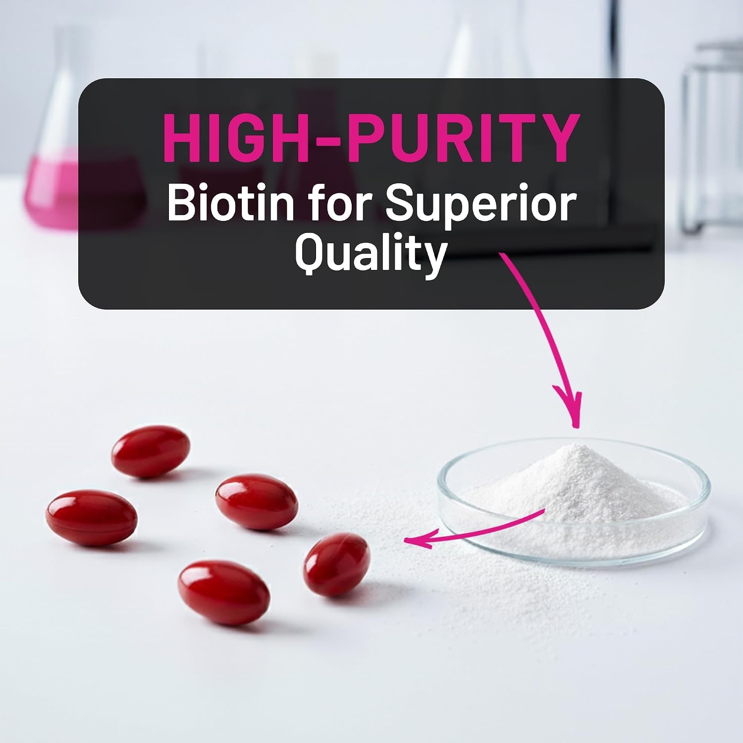 image:imageNatureWise Extra Strength Biotin 5000 mcg Softgels Biotin for Hair Growth Women amp Men Skin amp Nails Support NonGMO USA Manufactured 150 Softgels150Day Supply