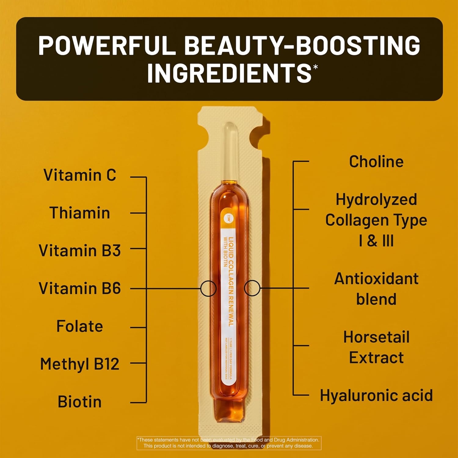 image:imageNatureWise Hydrolyzed Liquid Collagen for Women amp Men 4000mg High Absorption Type 1 amp 3 Peptides with Biotin Vitamin C Vitamin B Complex amp Hyaluronic Acid Mixed Berry 30 Tubes30 Day SupplyMango