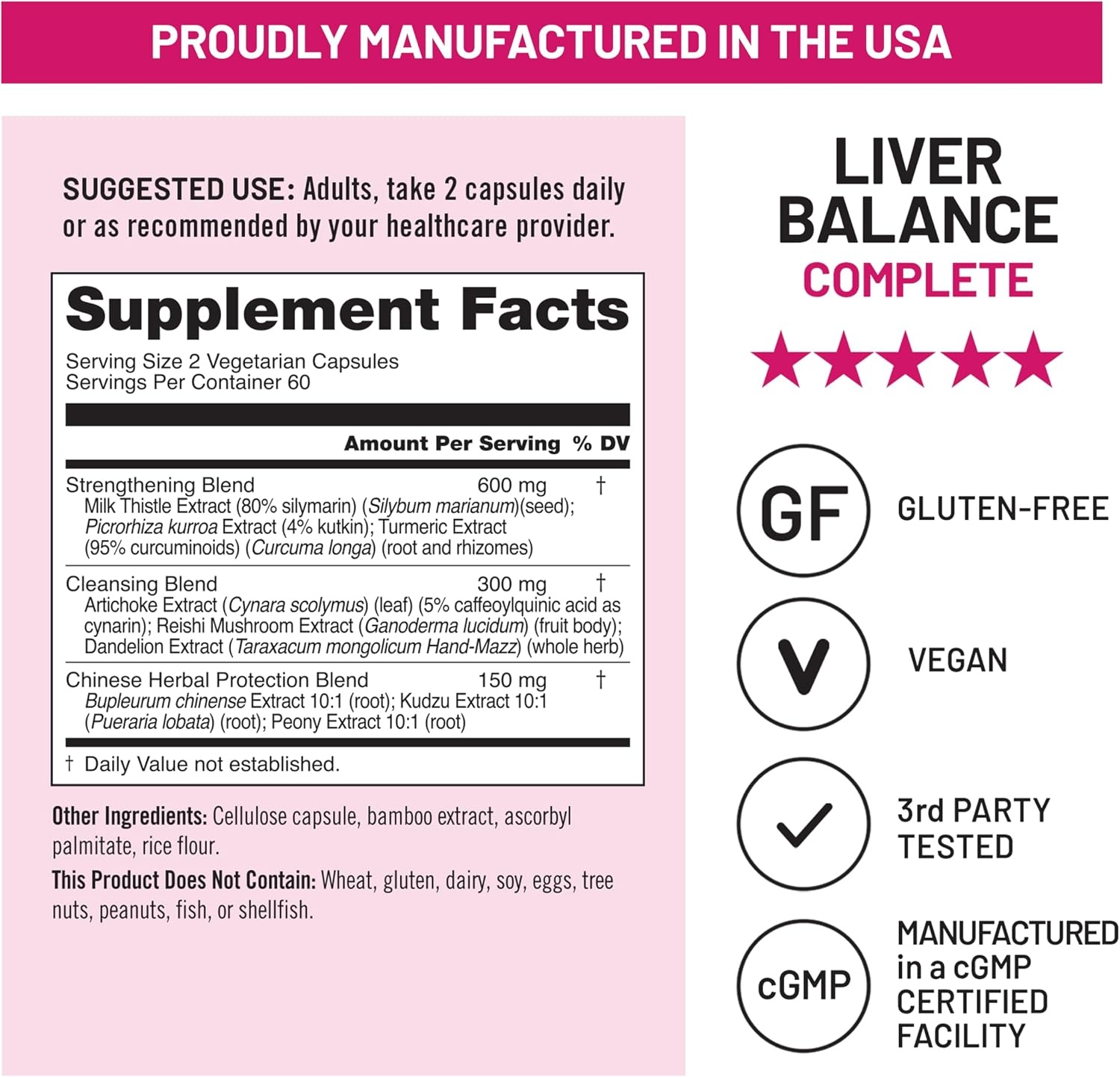 image:imageNatureWise Liver Balance Detox Supplement Triple Repair Formula with Milk Thistle Dandelion Turmeric Artichoke Reishi Mushroom amp Kudzu Vegan 60 Capsules30Day Supply120 Count Pack of 1
