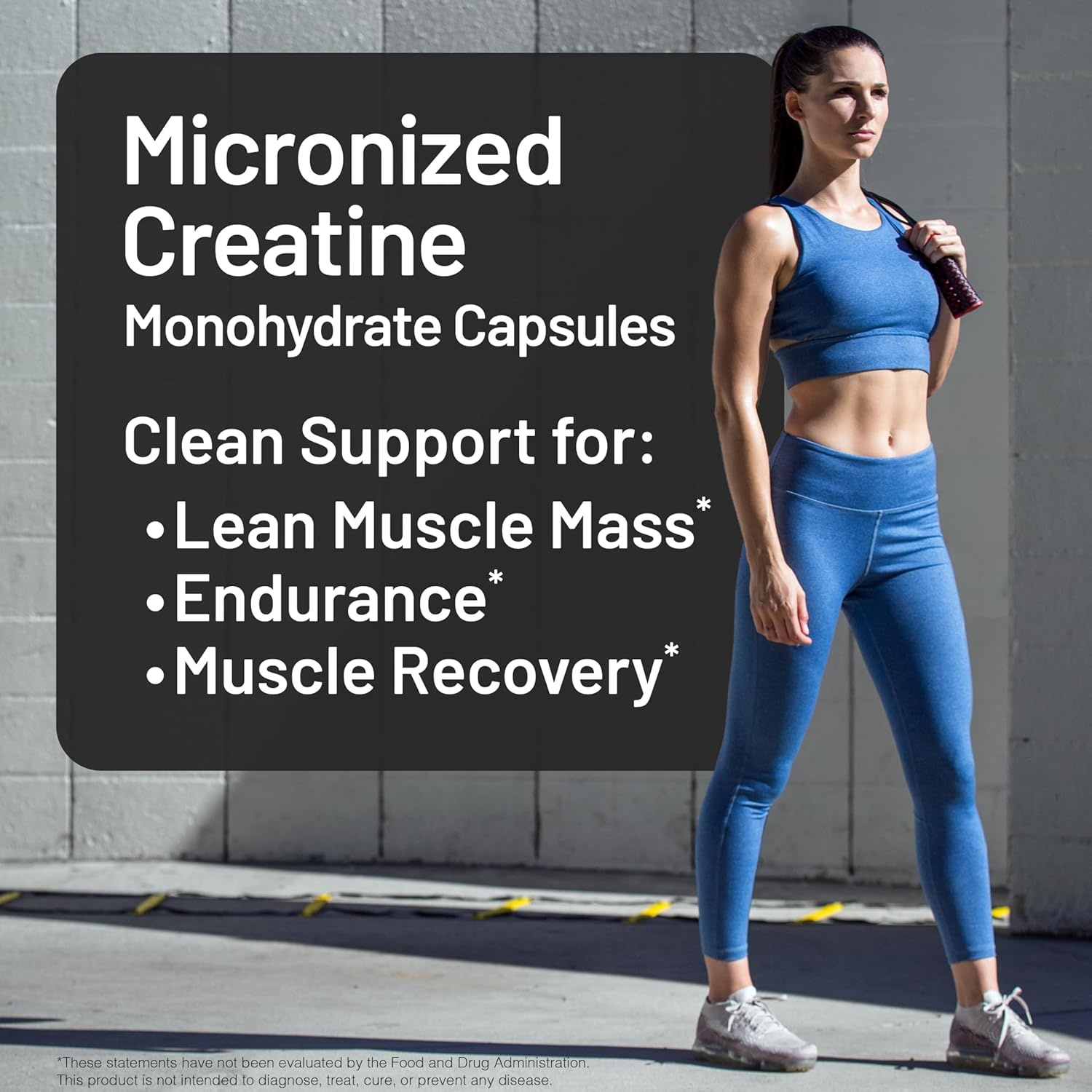 image:imageNatureWise Micronized Creatine Monohydrate Pills 2500mg Per Serving Creatine for Women amp Men Pure Unflavored Supports Lean Muscle Mass Endurance 60 Capsules30Day Supply