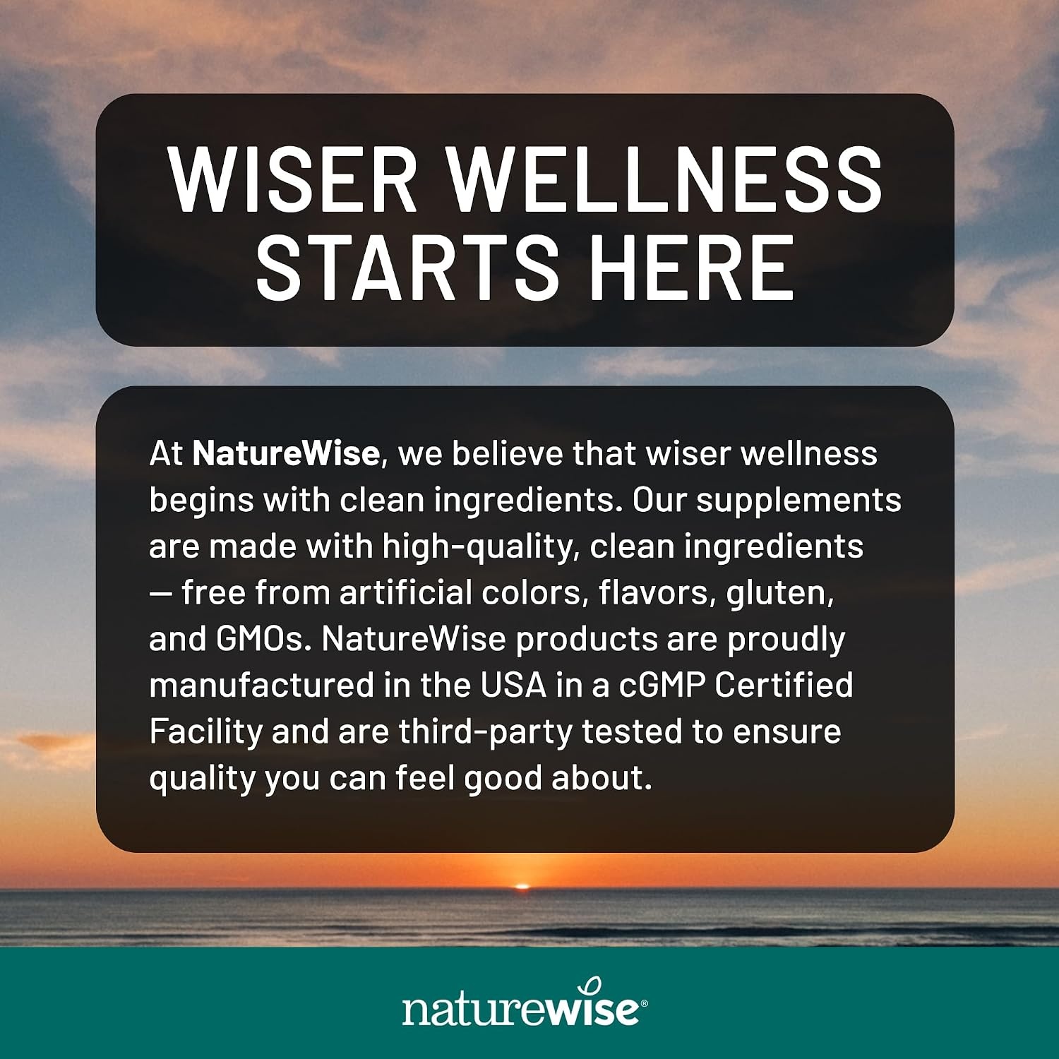 image:imageNatureWise Multivitamin for Men Stress Support Fulvic Ionic Minerals Probiotics for Immunity Male Health Digestion Whole Organic Foods Vegetarian NonGMO 60 Capsules1Month Supply
