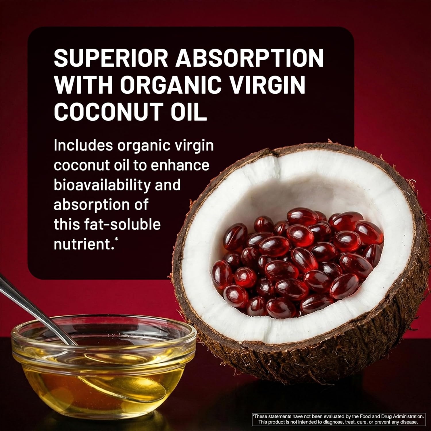 image:imageNatureWise Triple Strength Astaxanthin 12mg with AstaReal Vegan Antioxidant Supplement with Organic Coconut Oil NSF Certified Gluten Free 60 Softgels60 Day Supply