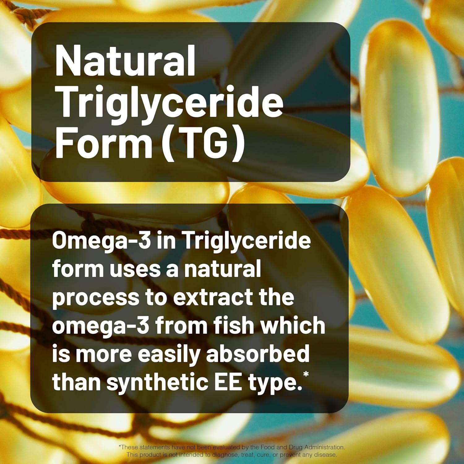 image:imageNatureWise Ultra Omega 3 Fish Oil 2200 mg 1300 mg Omega3 Triglyceride Form Lemon Flavor WildCaught Fish Oil EPA amp DHA Burpless NonGMO 60 Softgels1Month Supply120 Count Pack of 1