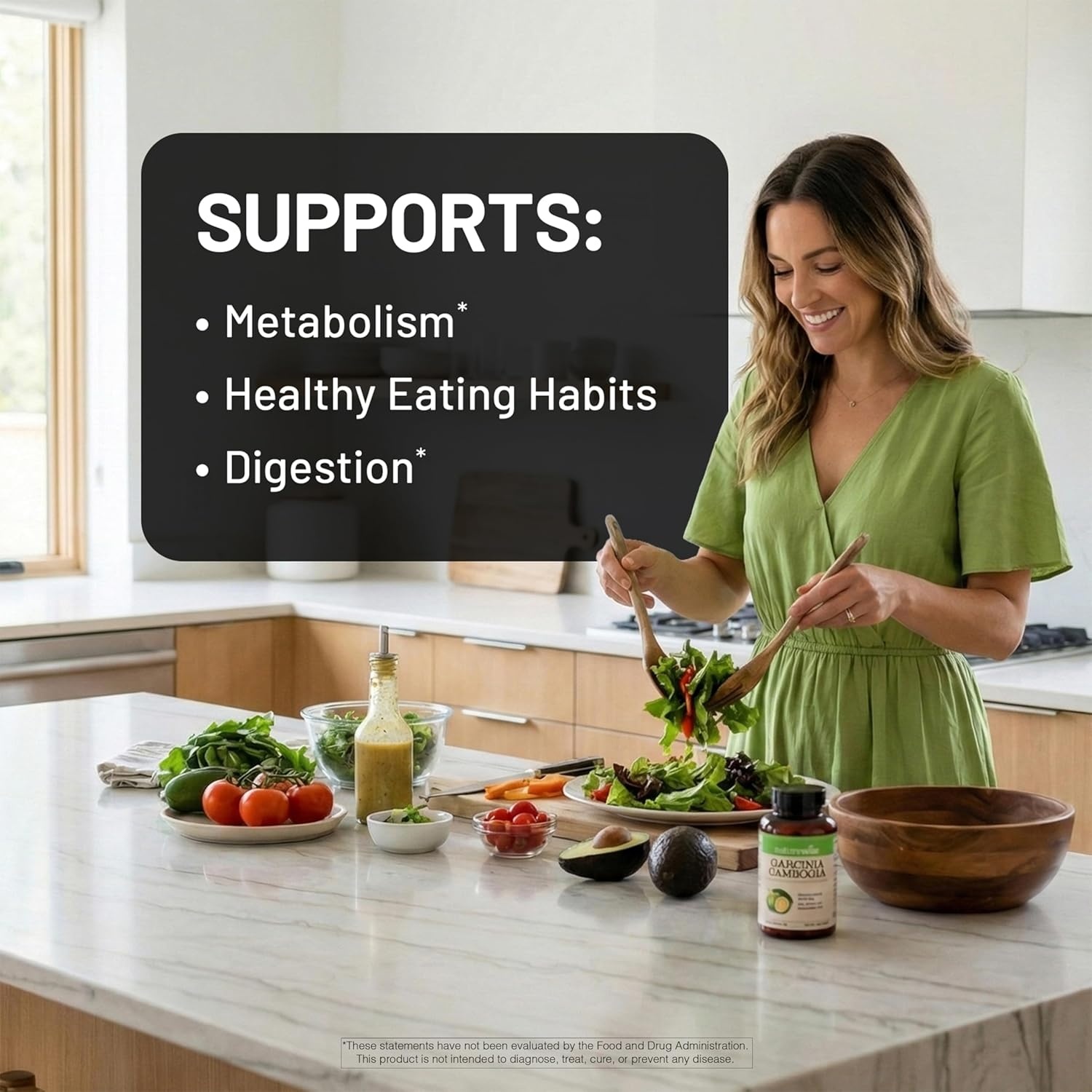 image:imageNaturewise Garcinia Cambogia 60 HCA Concentration Extract Natural Support for Weight Goals and Energy Levels Vegan NonGMO Gluten Free 90 Capsules13 Month Supply180 Count Pack of 1